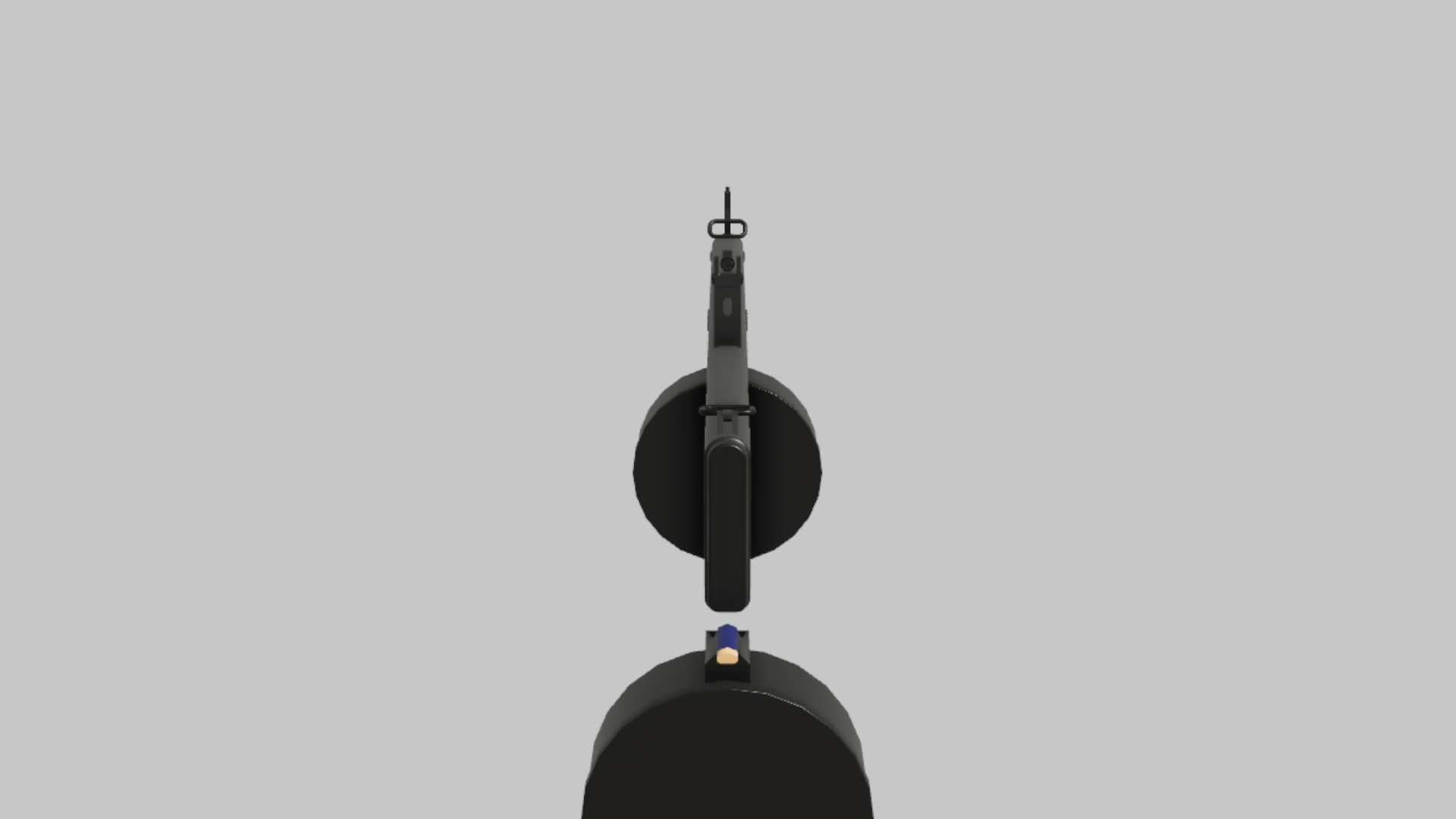 AA-12 Birdshot RBXM asset left view