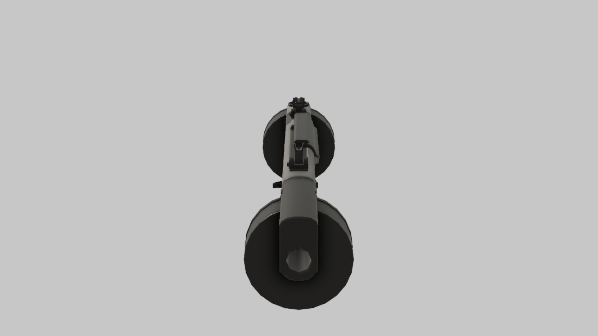 AA-12 Tactical RBXM asset right view