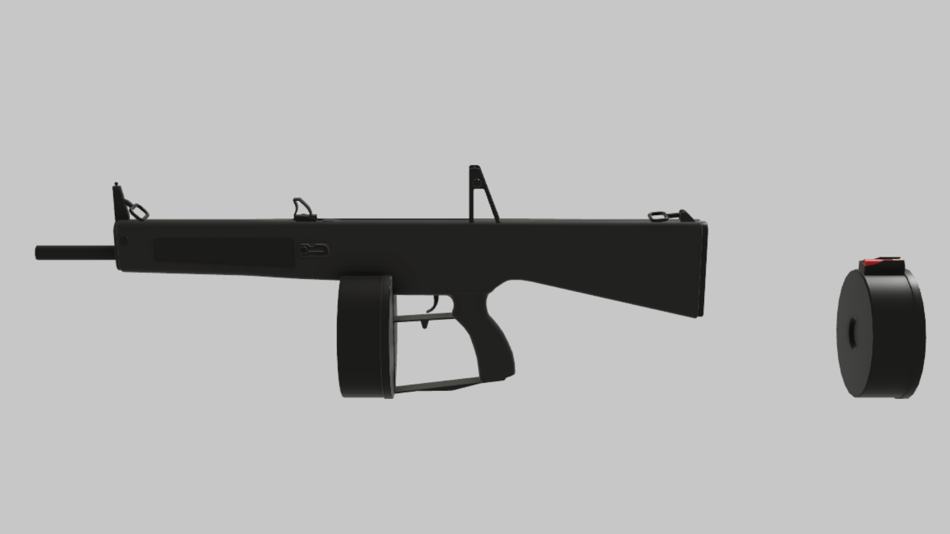 AA-12 RBXM asset back view