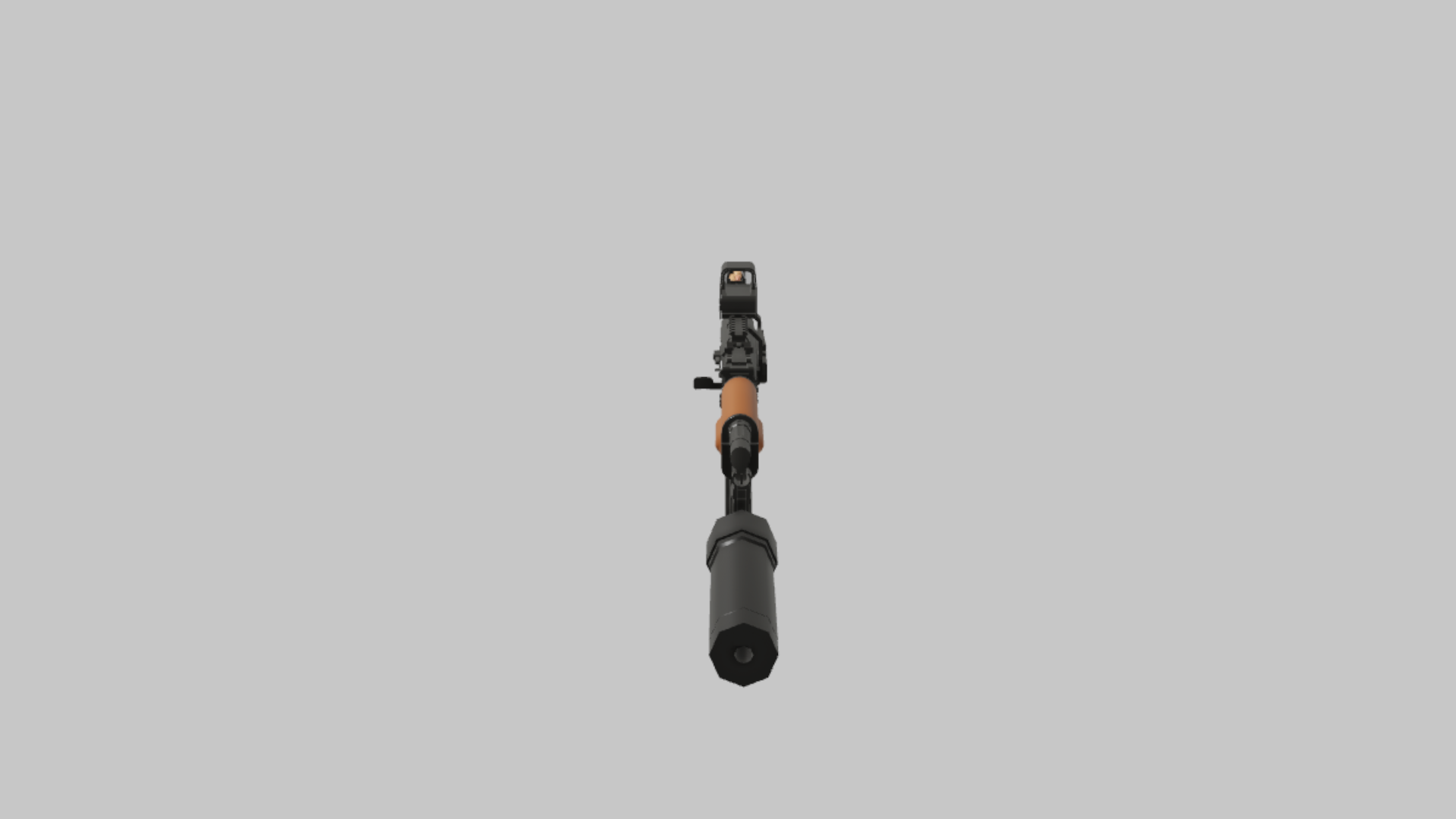 AKM Tactical RBXM asset right view
