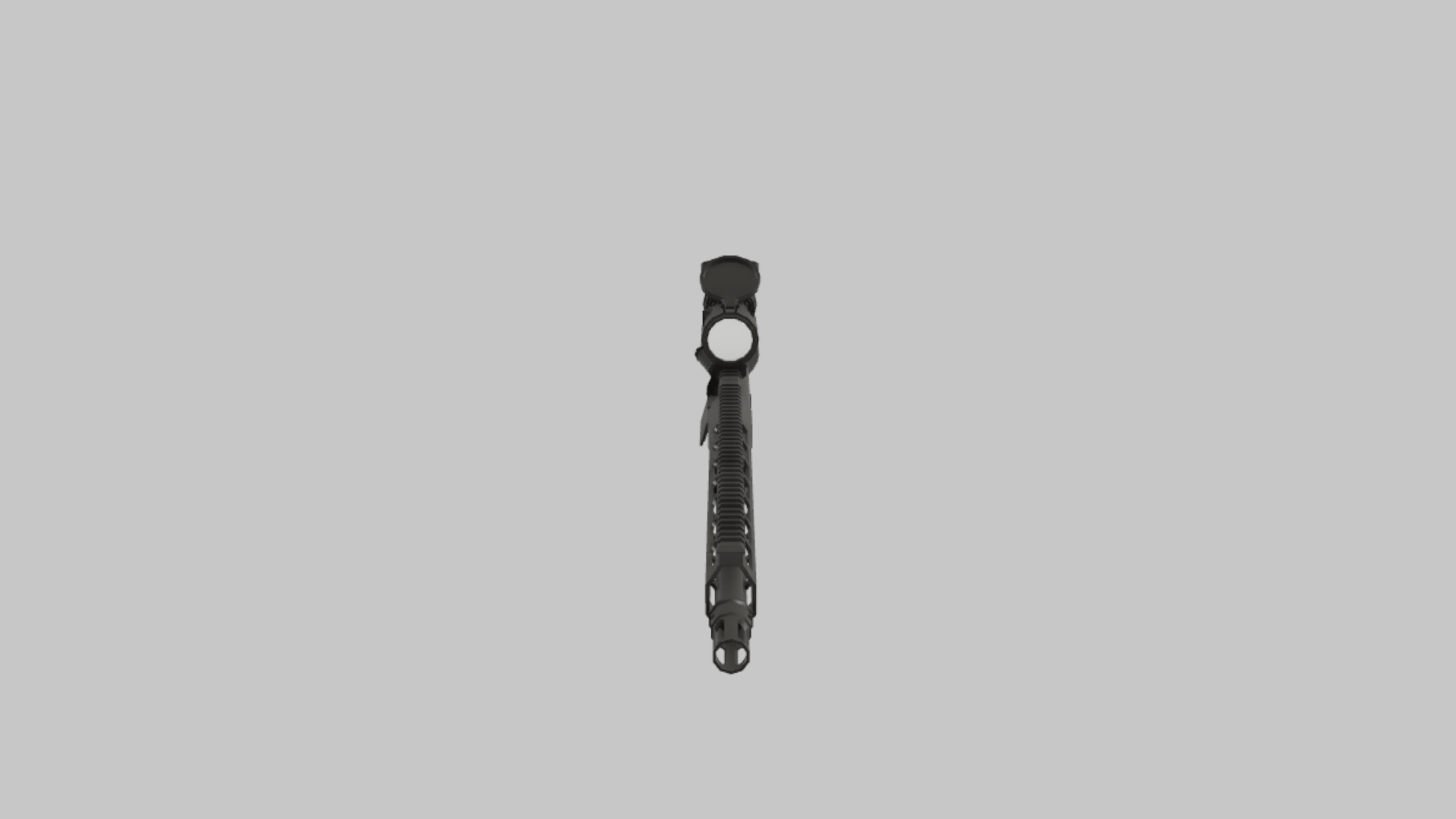 AR-15 Scout RBXM asset left view