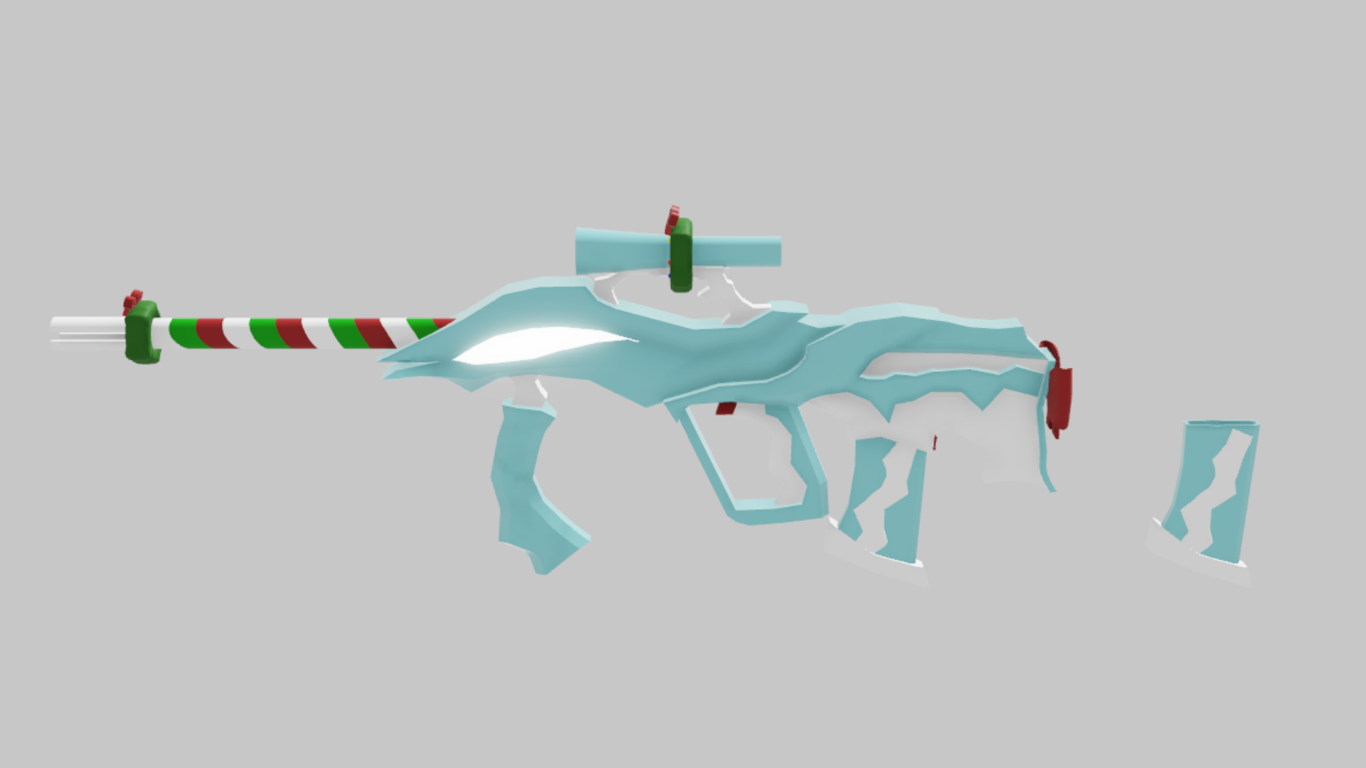 AUG Ice Spear RBXM asset back view
