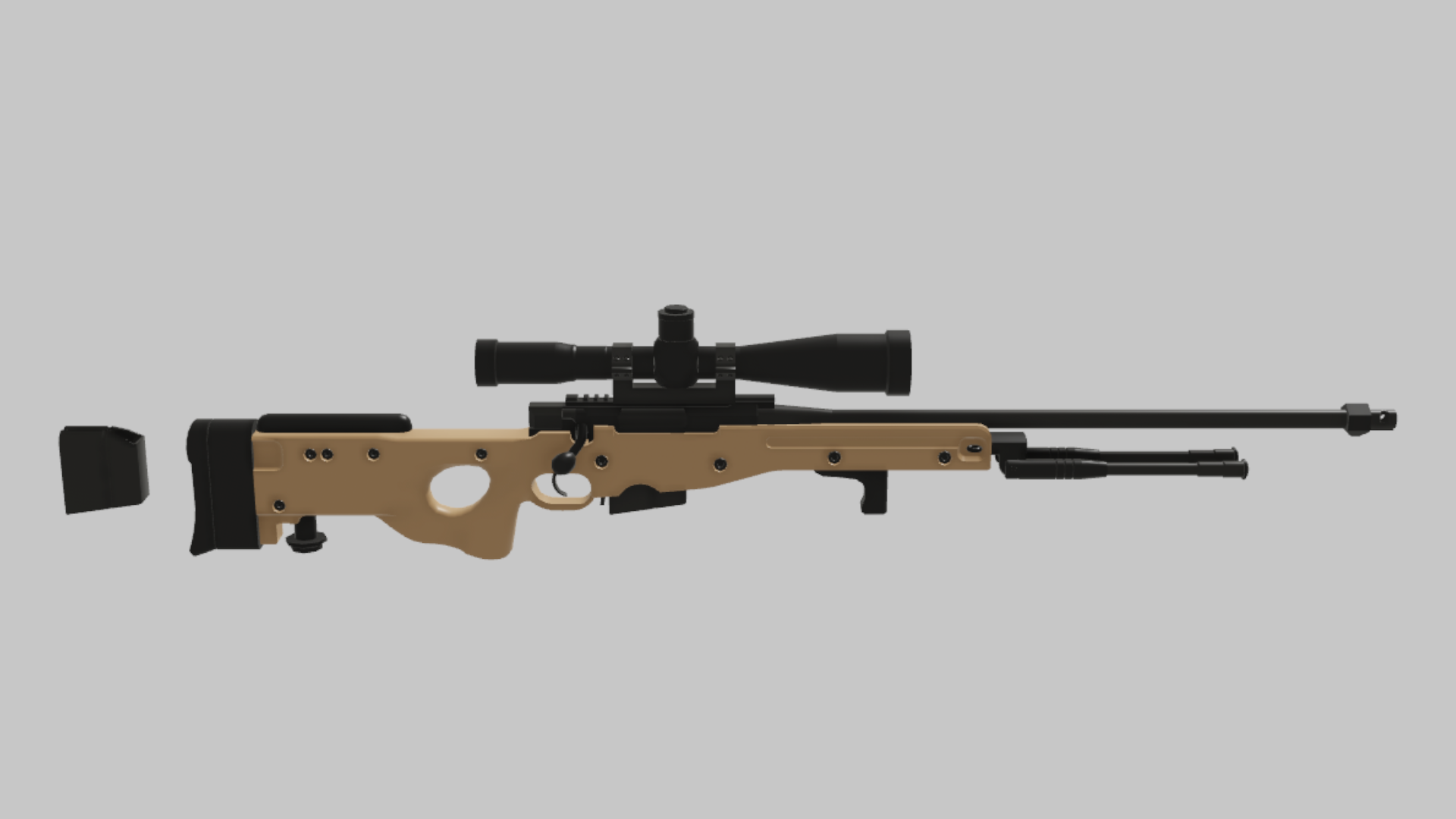 AWP Light RBXM asset back view