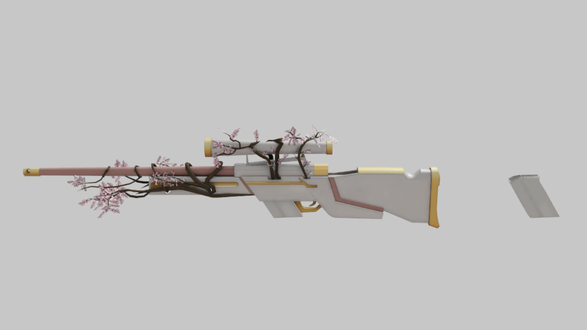 AWP Sakura RBXM asset back view