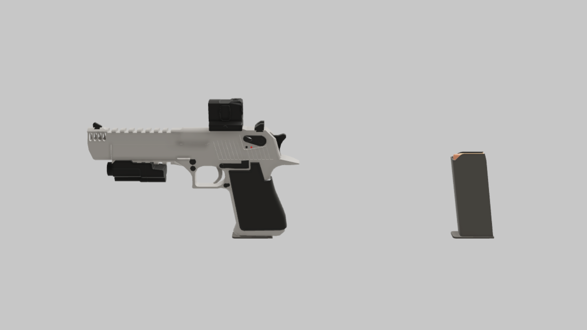 Deagle Tactical RBXM asset back view