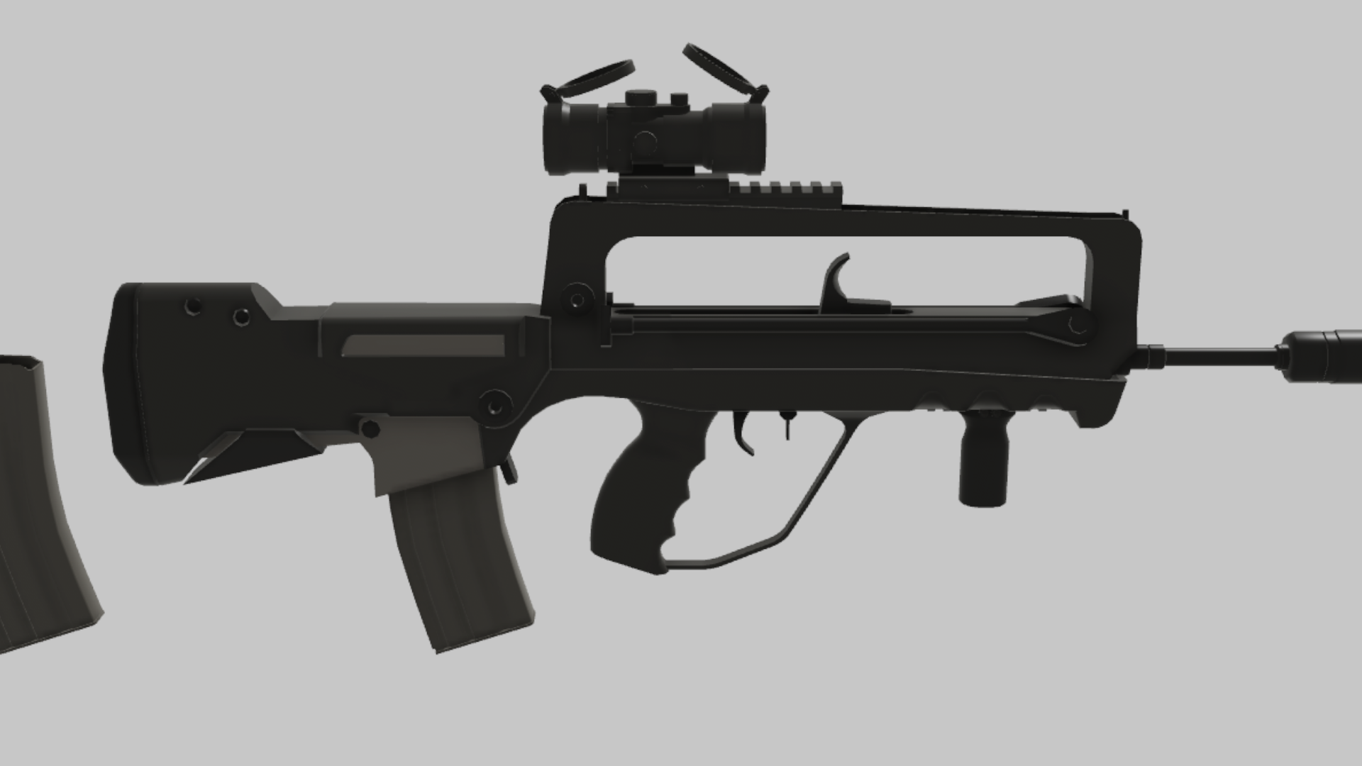 FAMAS Ranger RBXM asset back view