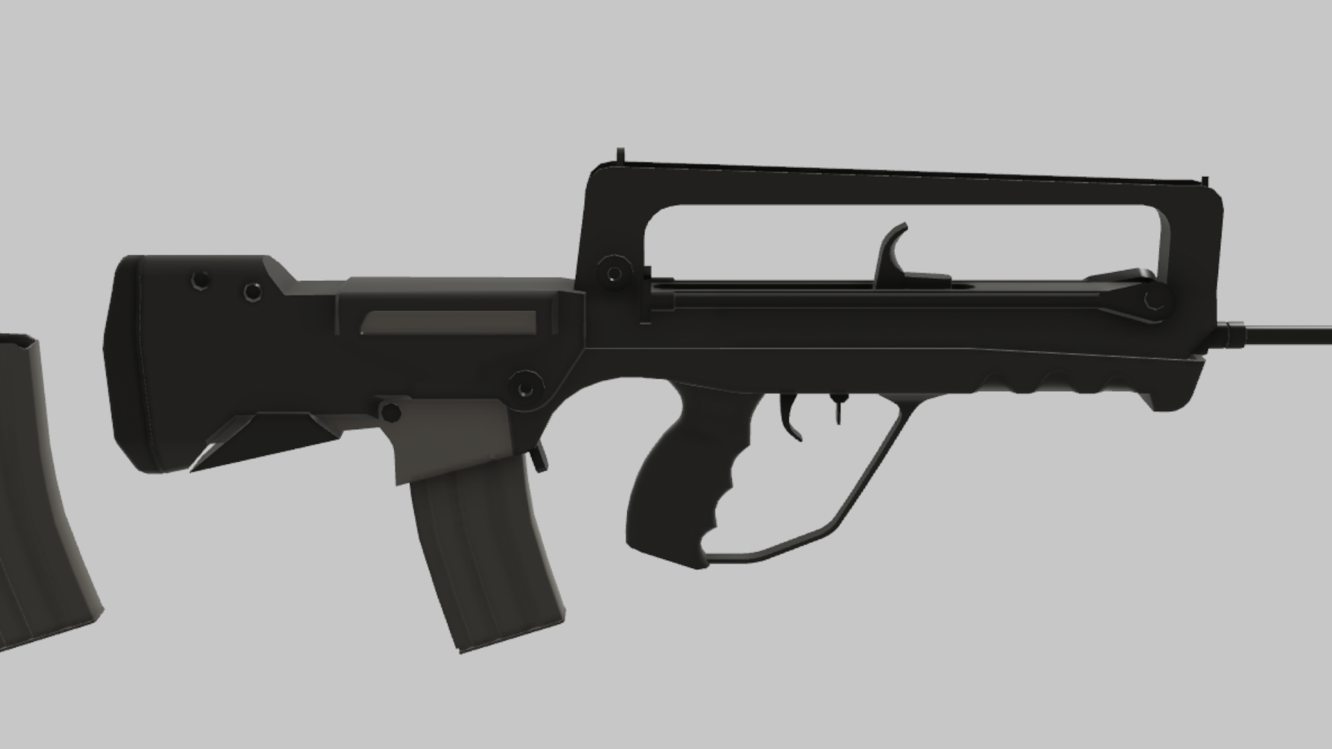 FAMAS RBXM asset back view