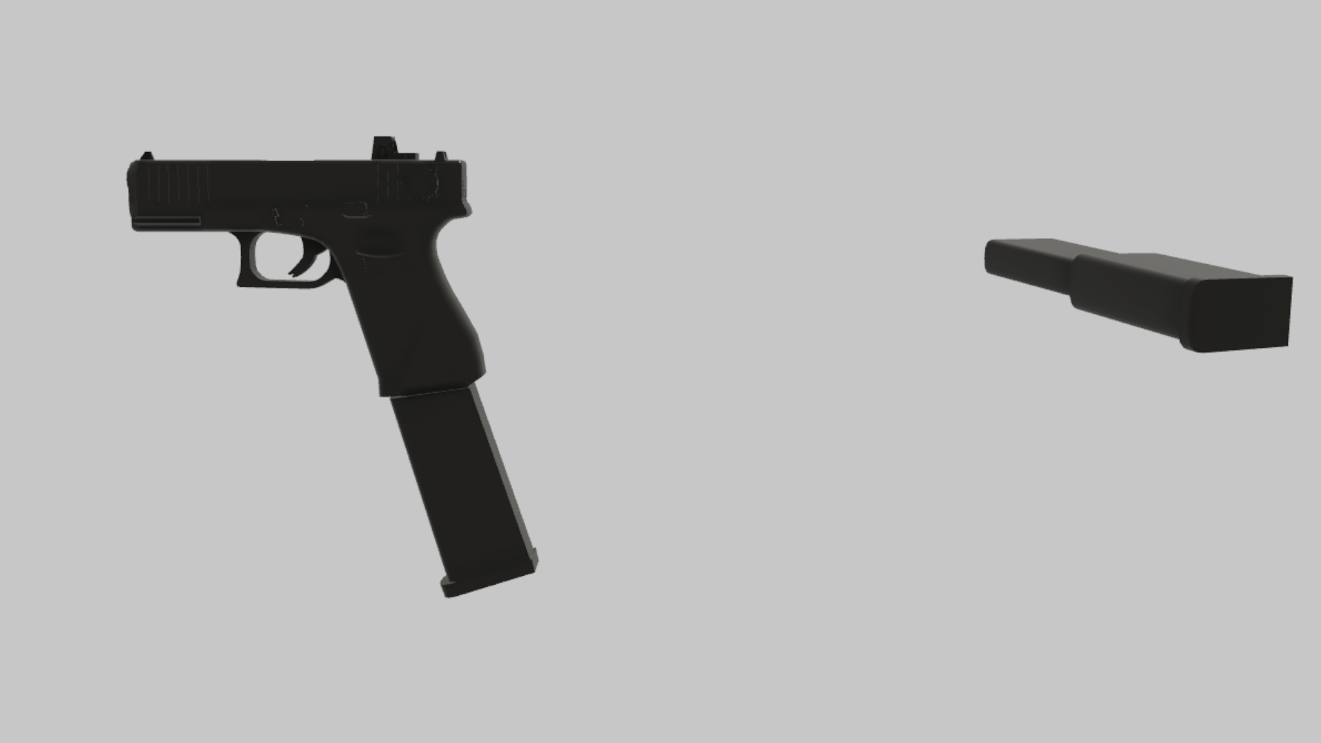 G18 Precision RBXM asset back view