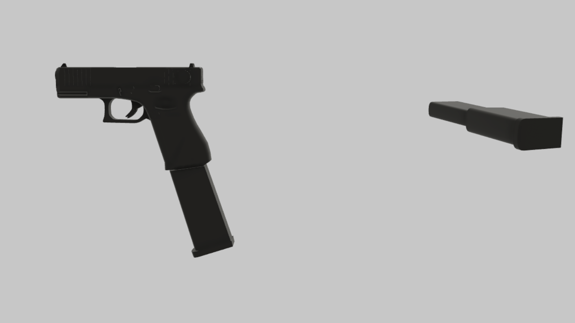G18 RBXM asset back view
