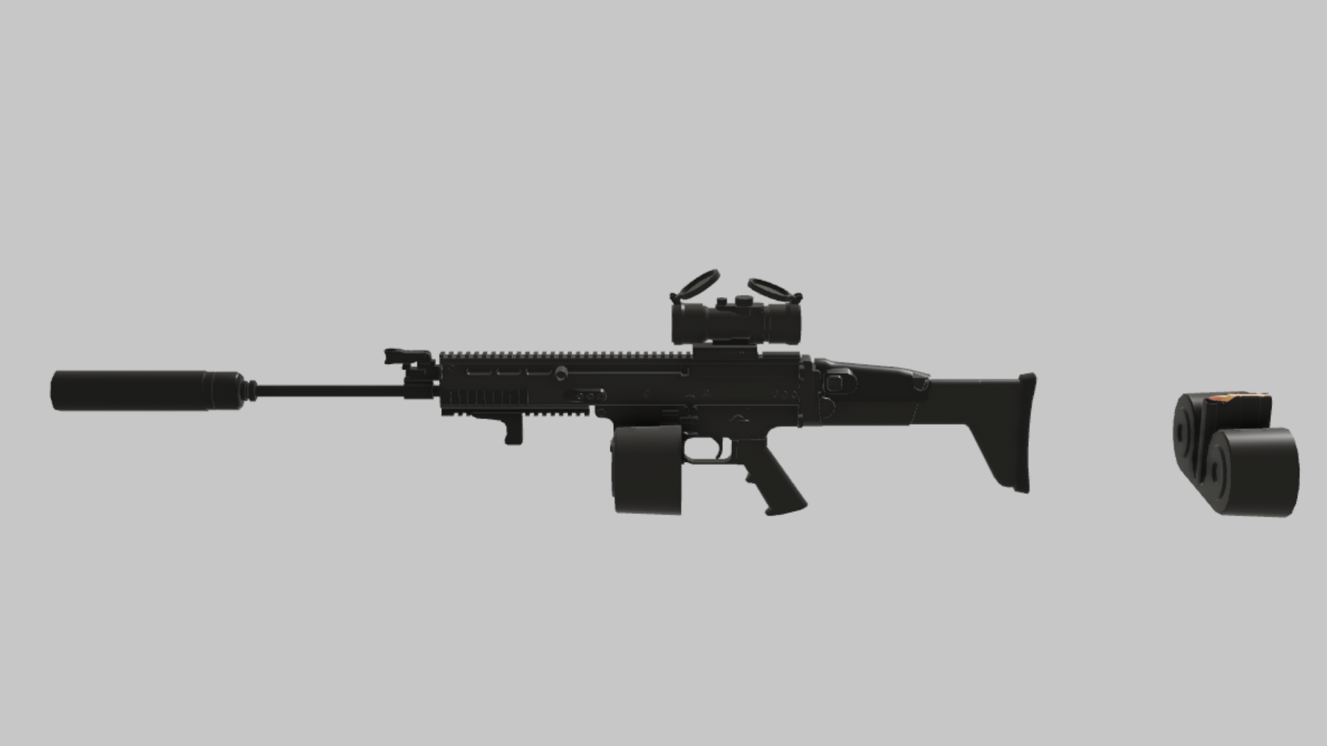 HAMR Tactical RBXM asset back view