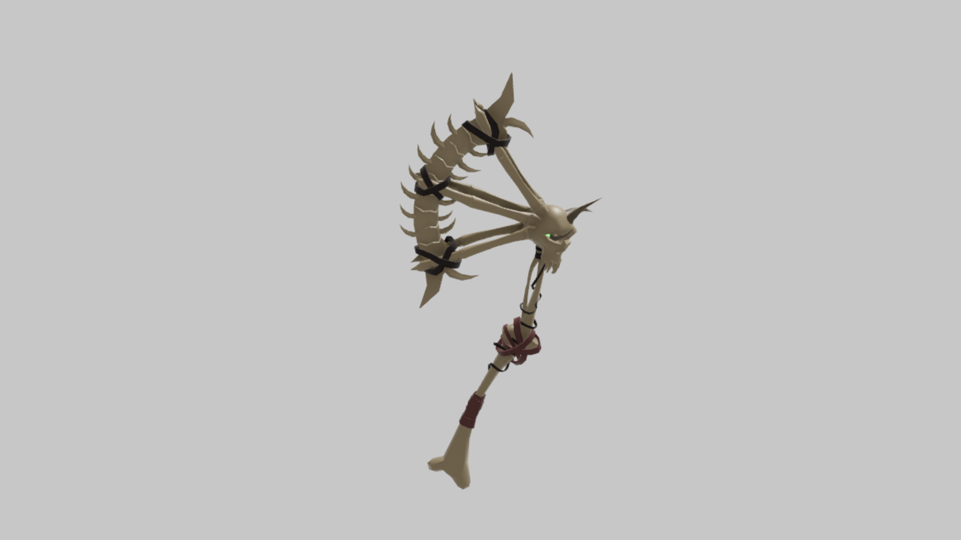 Hatchet Bonesplitter RBXM asset back view