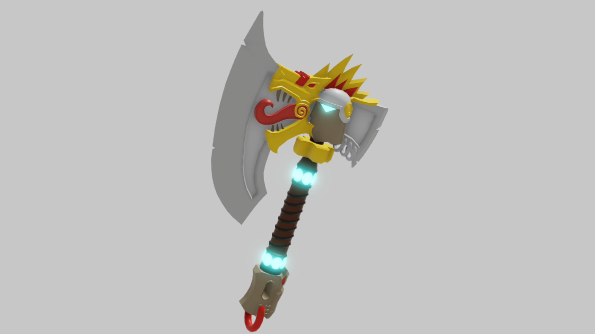 Hatchet Royal RBXM asset back view