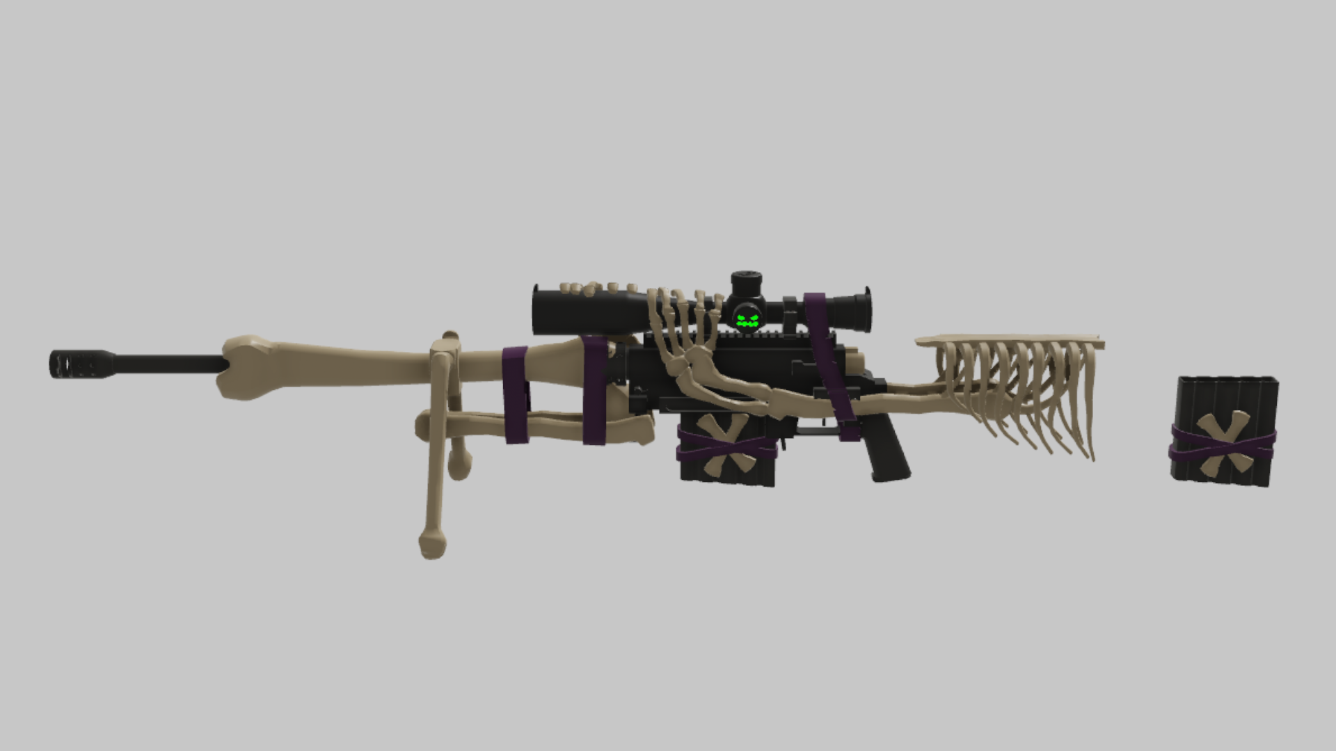 Intervention Death's Grip RBXM asset back view