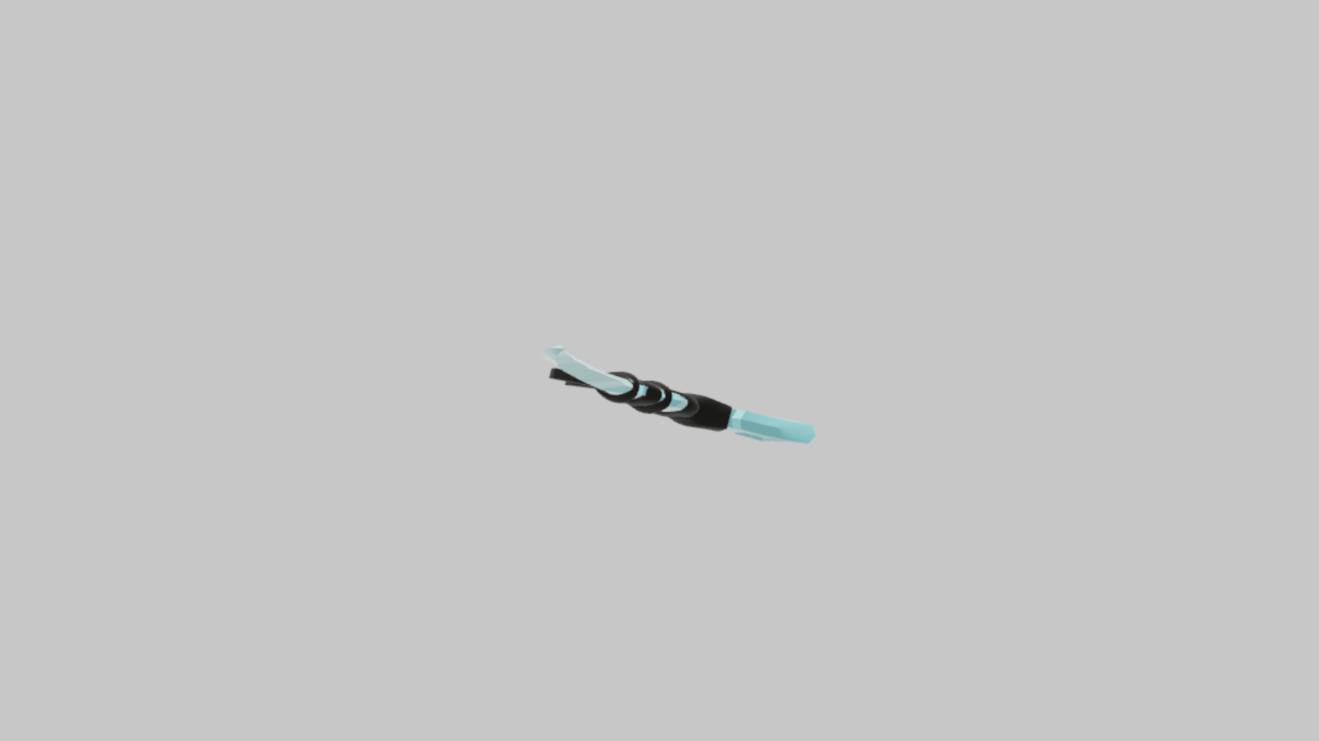 Karambit Ice RBXM asset right view