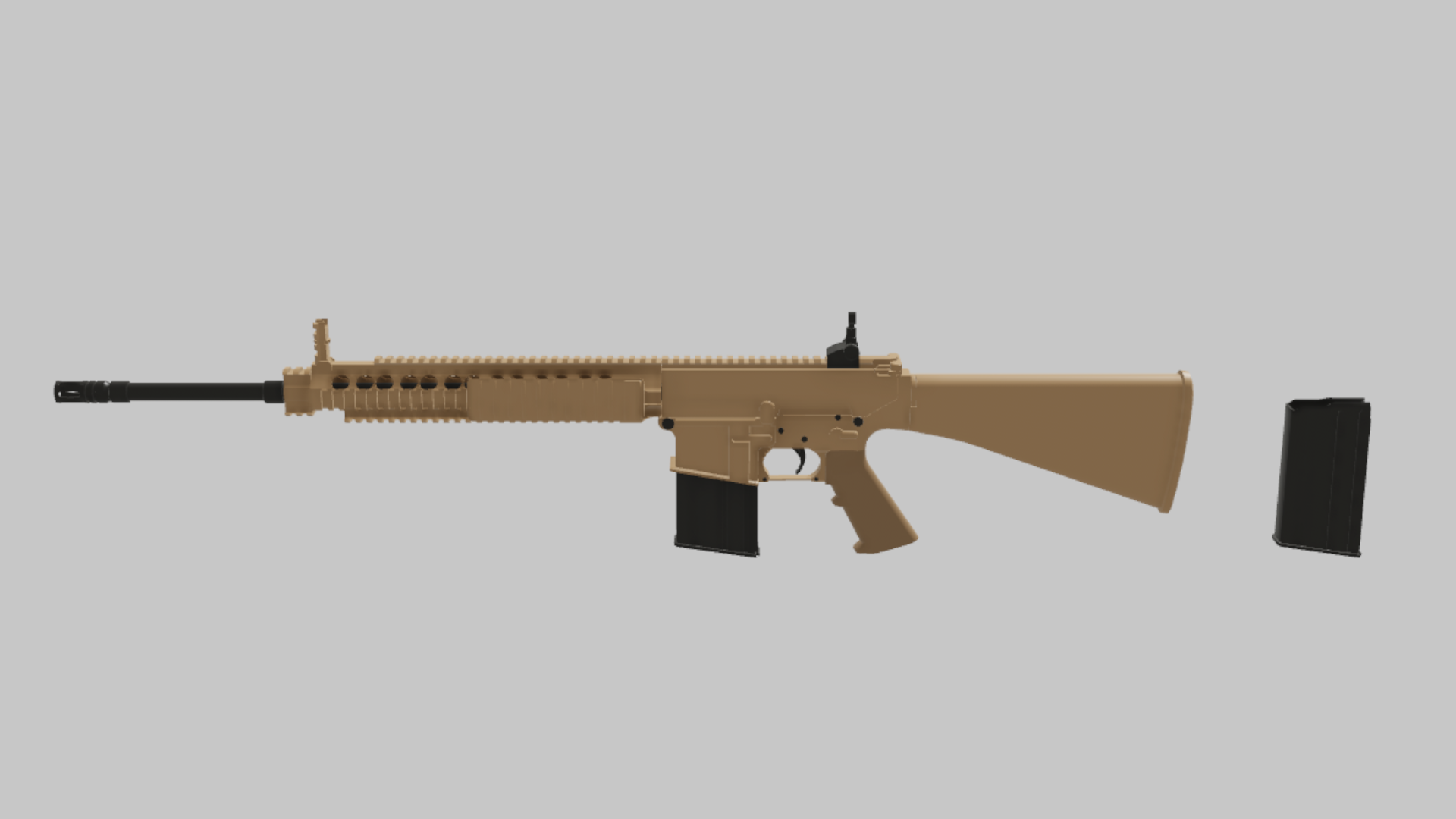 M110 Core RBXM asset back view