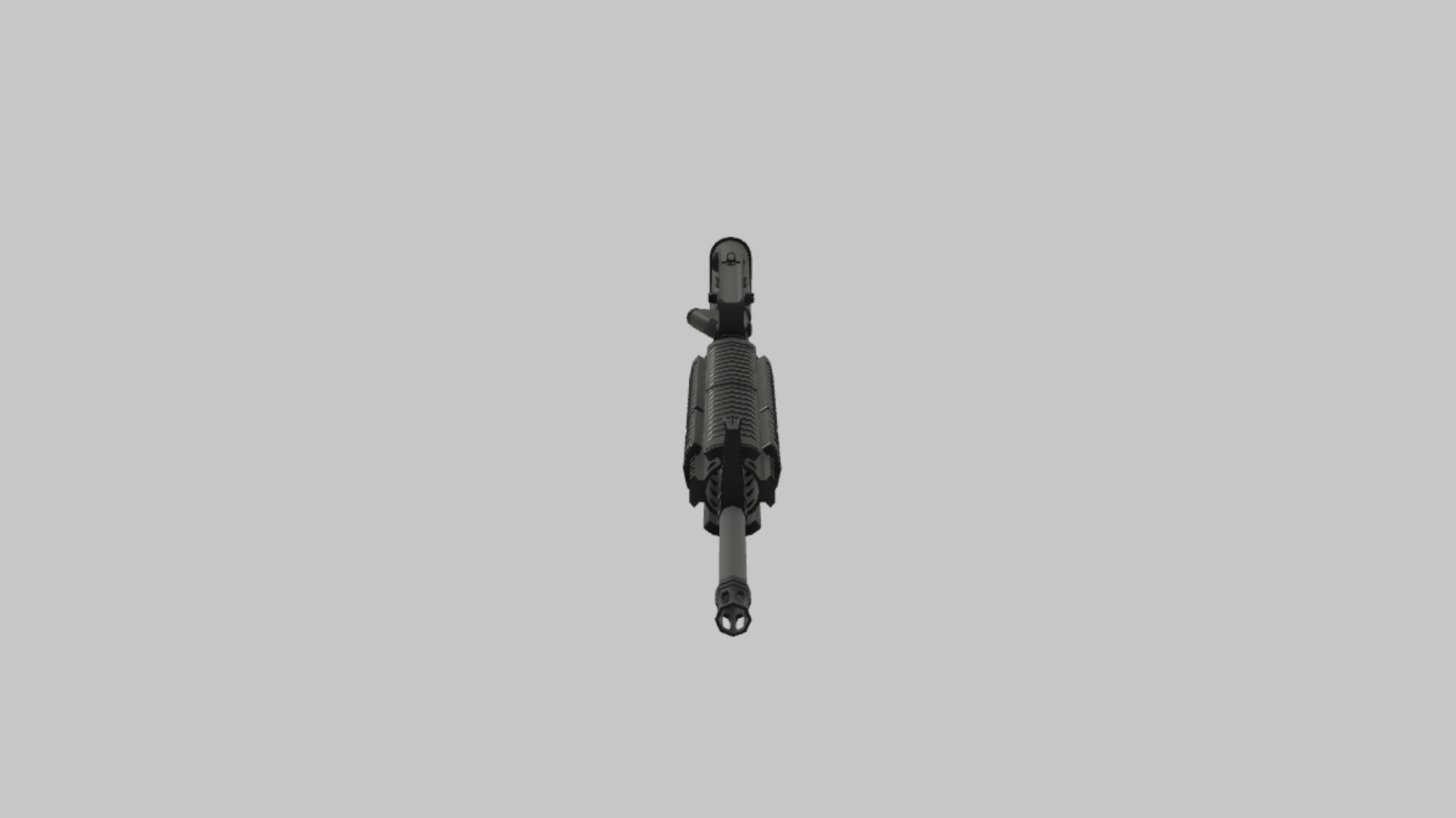 M16A4 RBXM asset right view
