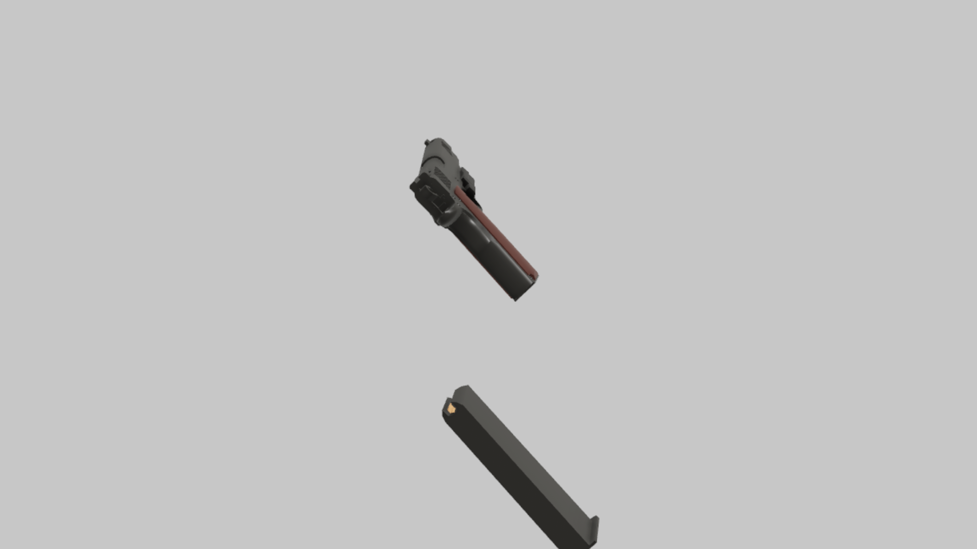 M1911 CQB RBXM asset left view