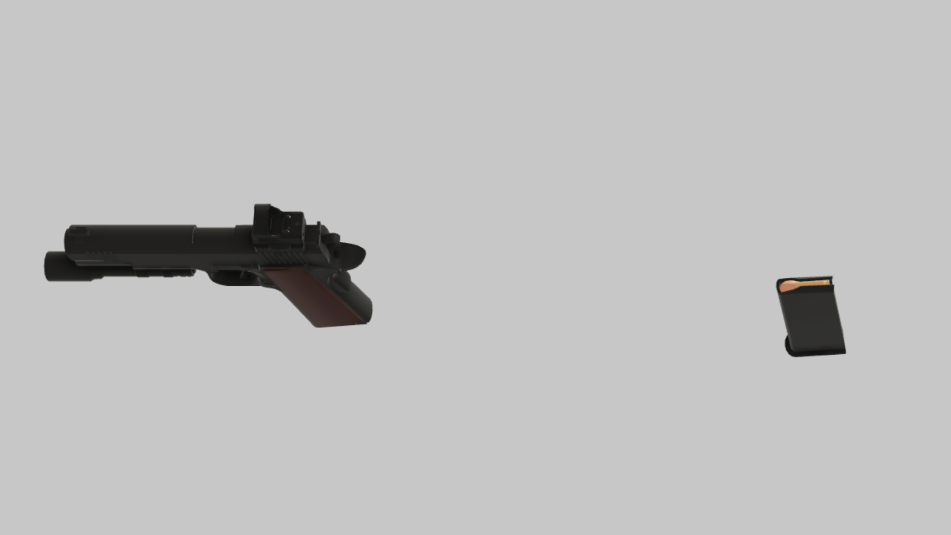 M1911 Pro RBXM asset back view