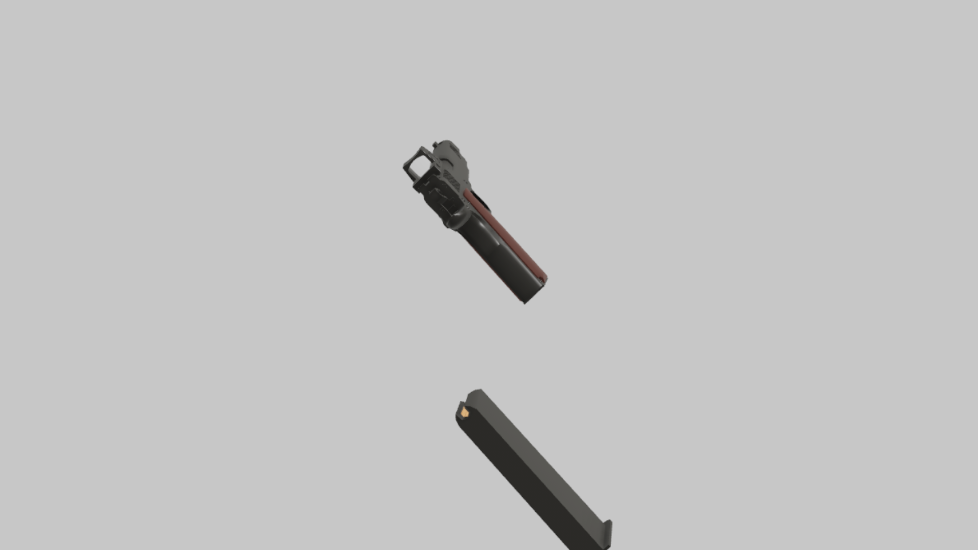 M1911 Tactical RBXM asset left view