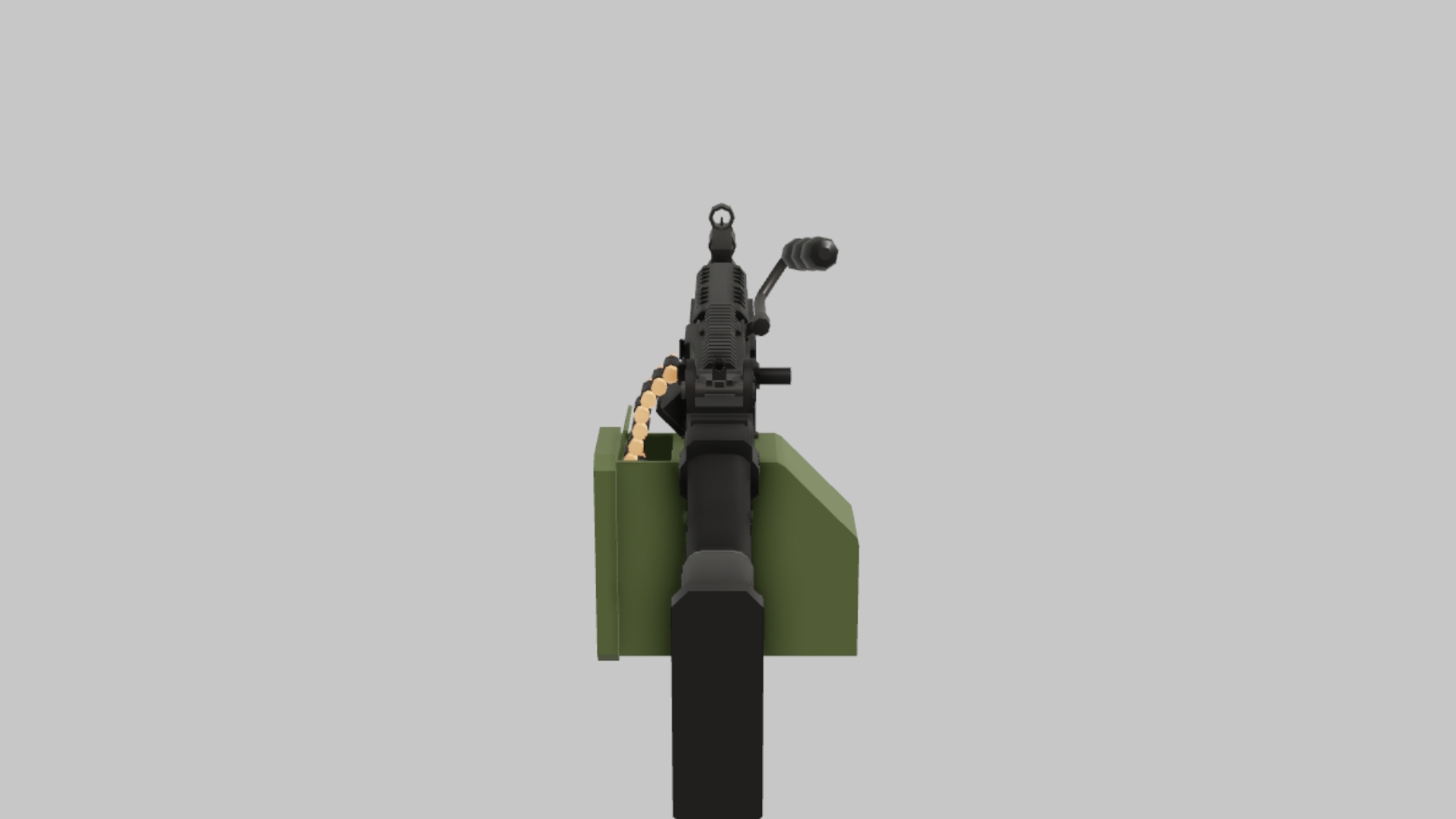 M249 RBXM asset left view