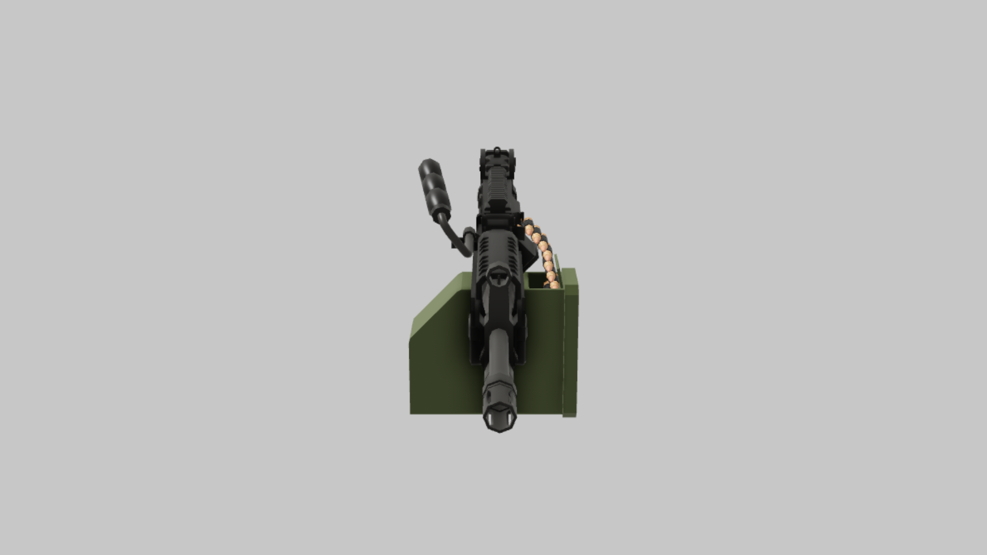 M249 RBXM asset right view