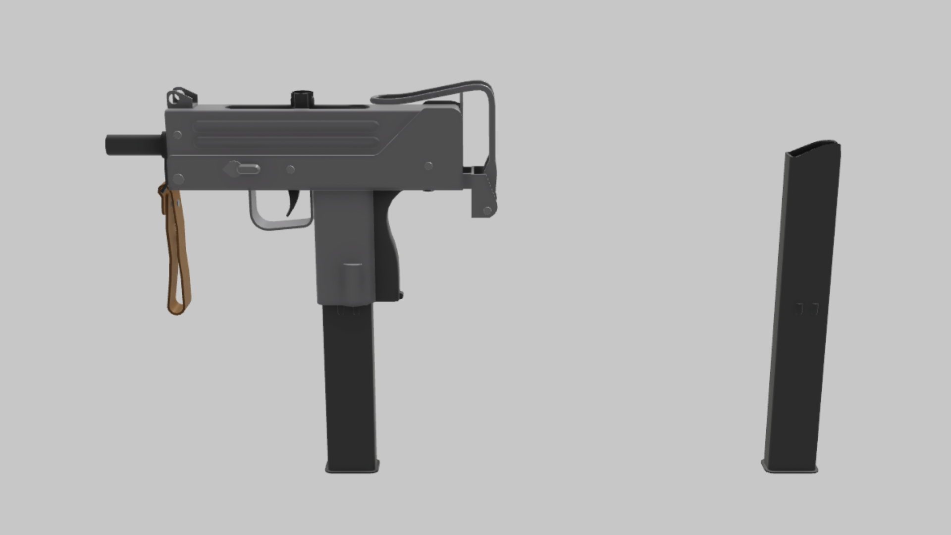 MAC-10 RBXM asset back view