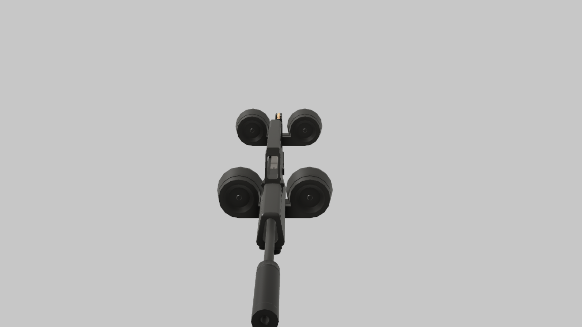 MG36 Marksman RBXM asset right view