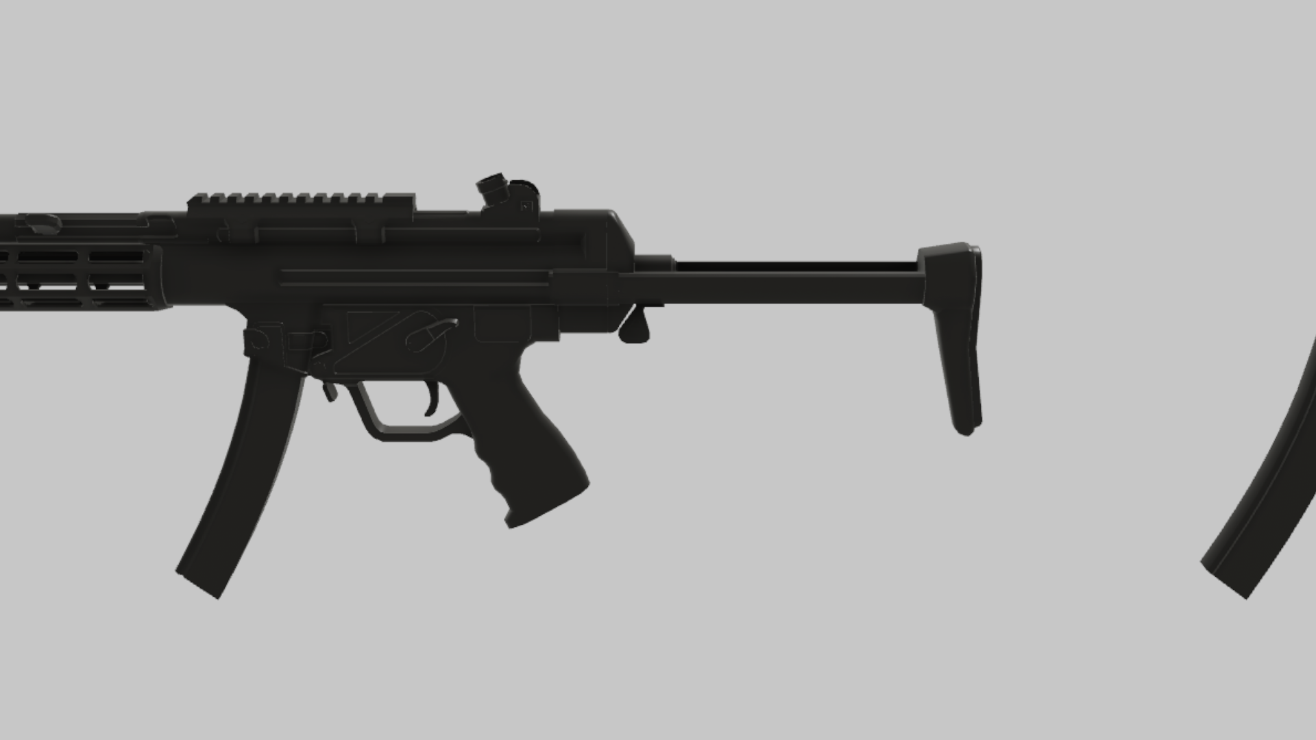 MP5 RBXM asset back view