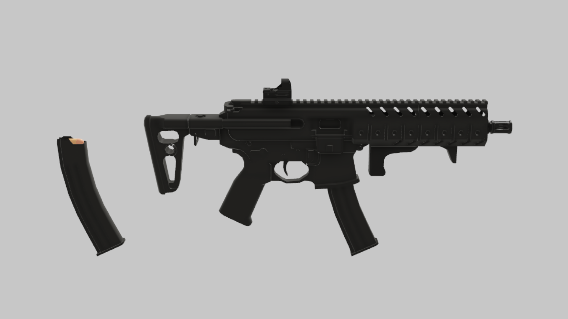 MPX CQB RBXM asset back view
