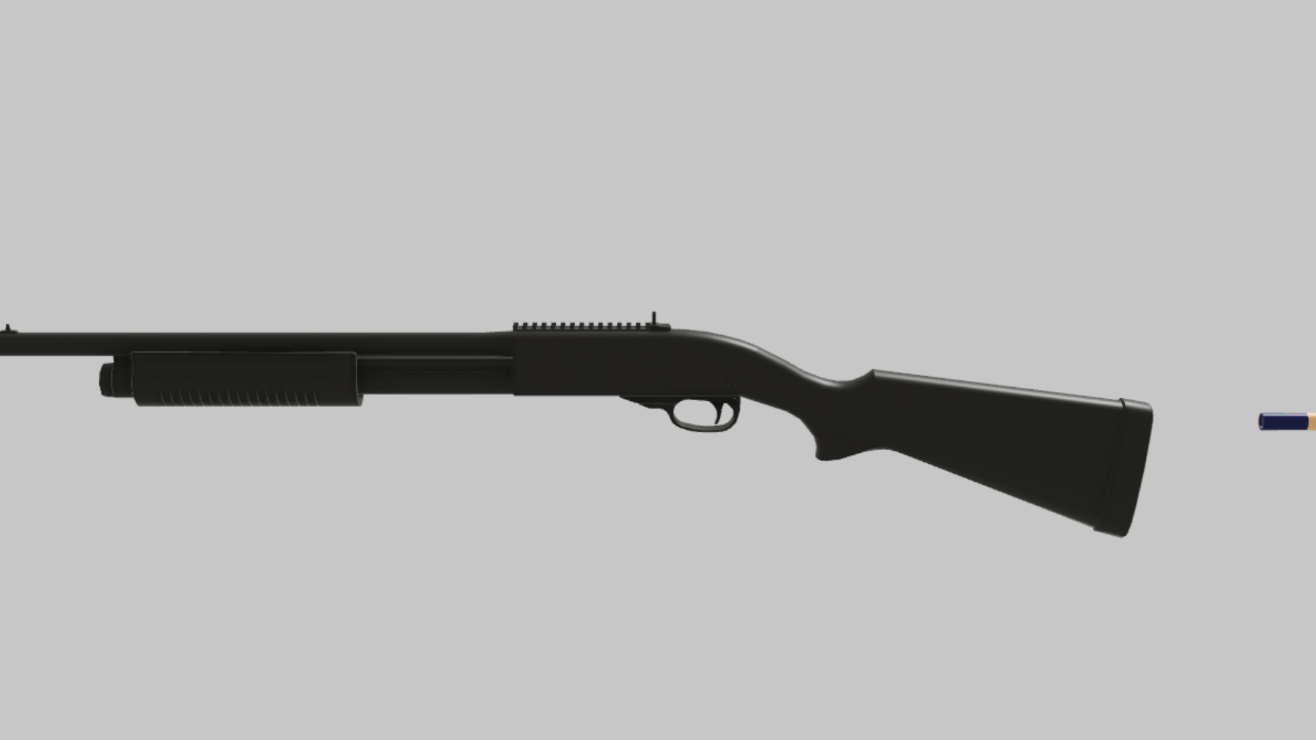 R870 Birdshot RBXM asset back view