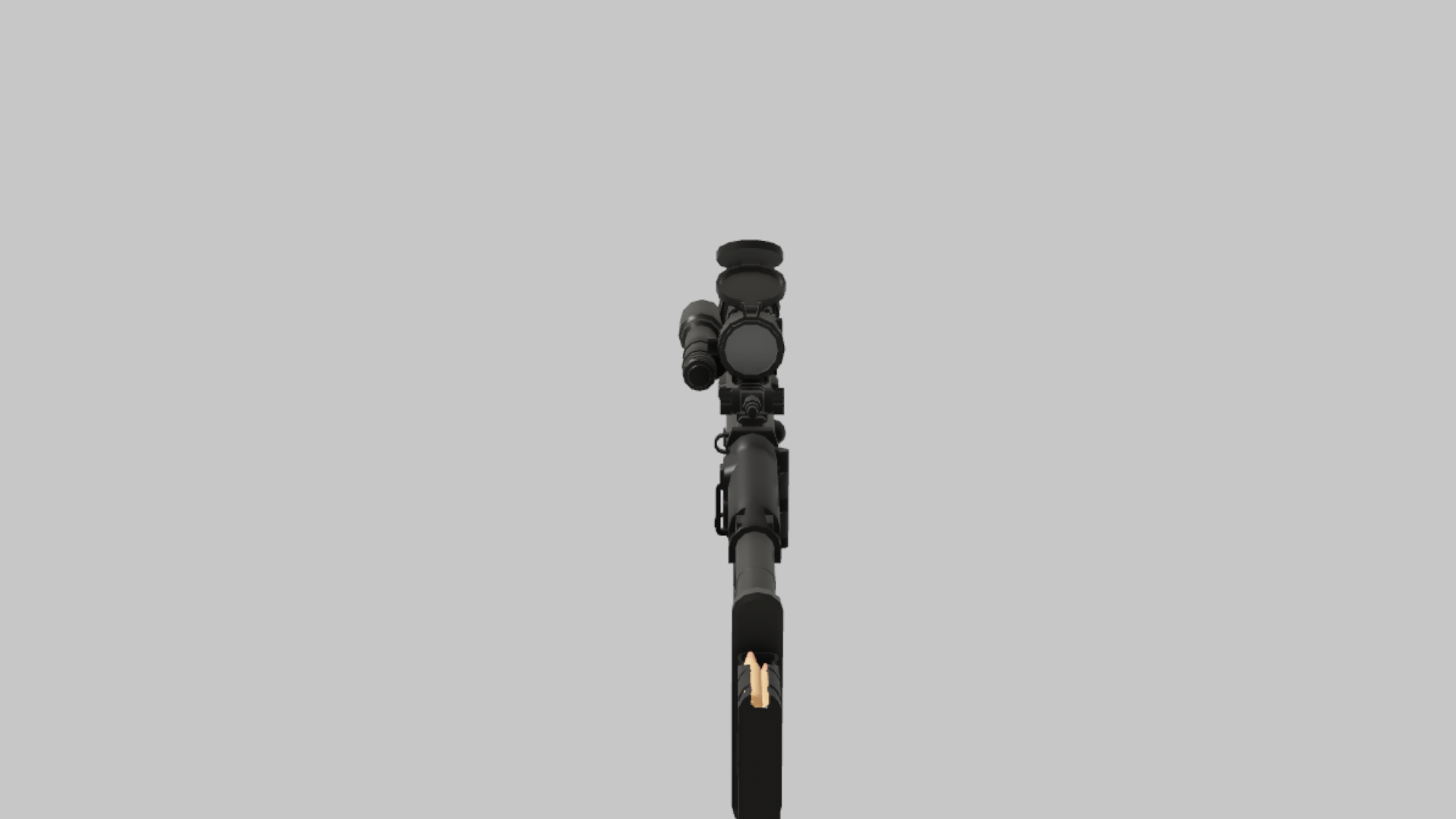 SCAR-H Assault RBXM asset right view