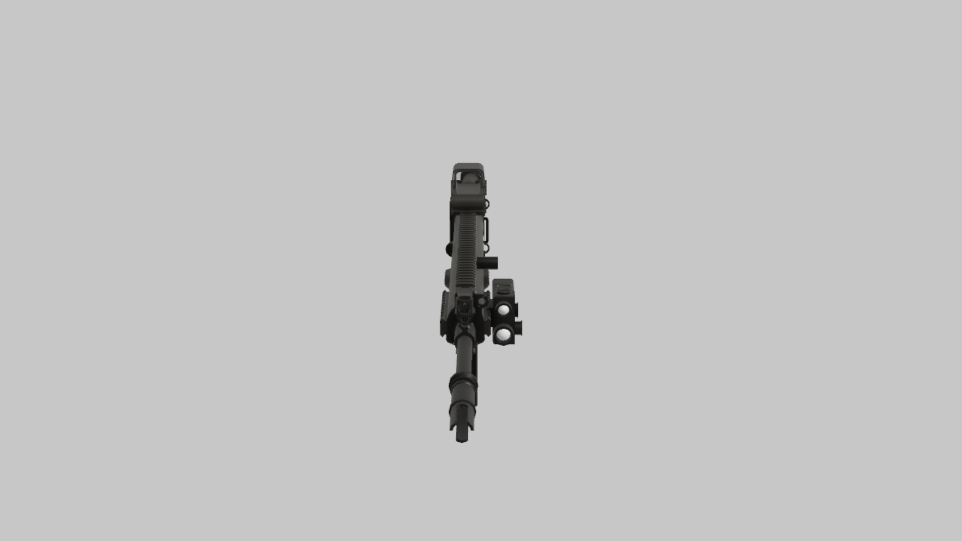 SCAR-H CQB RBXM asset left view