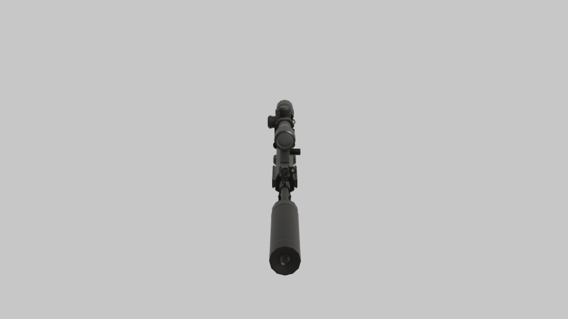 SCAR-H Spec Ops RBXM asset left view