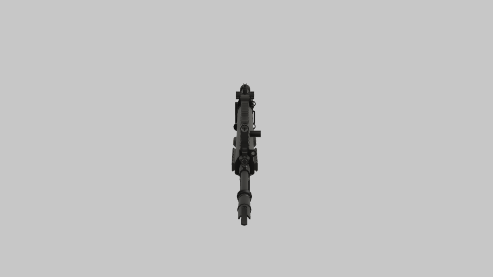 SCAR-H RBXM asset left view