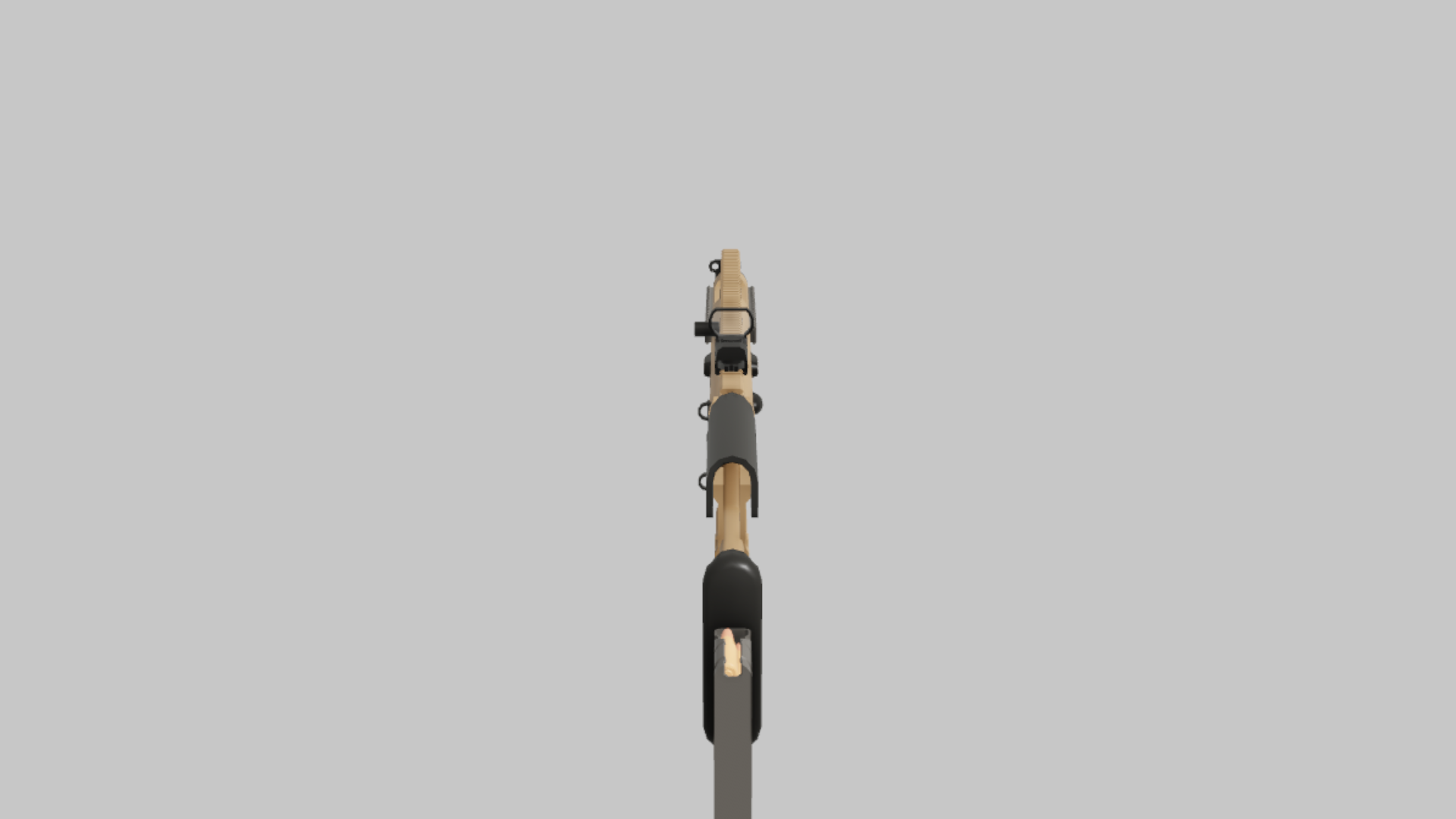 SCAR SSR Assault RBXM asset left view