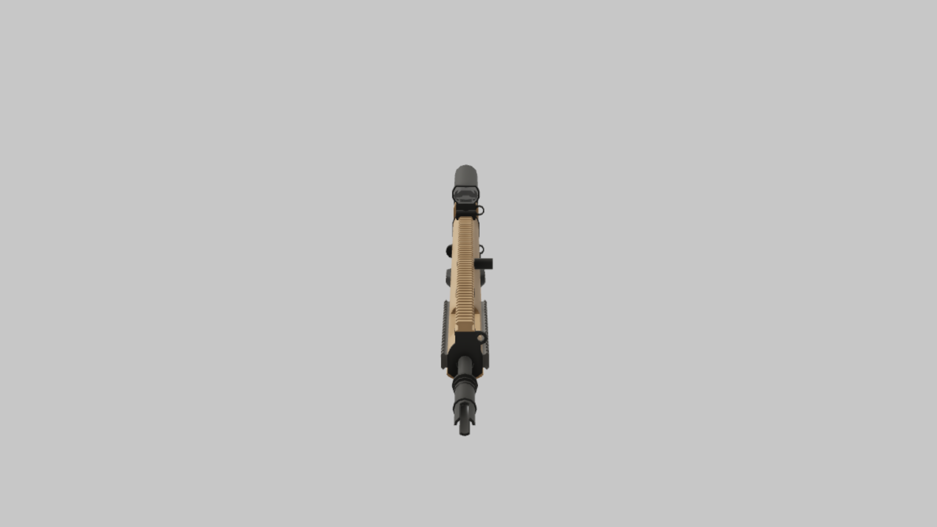 SCAR SSR Assault RBXM asset right view