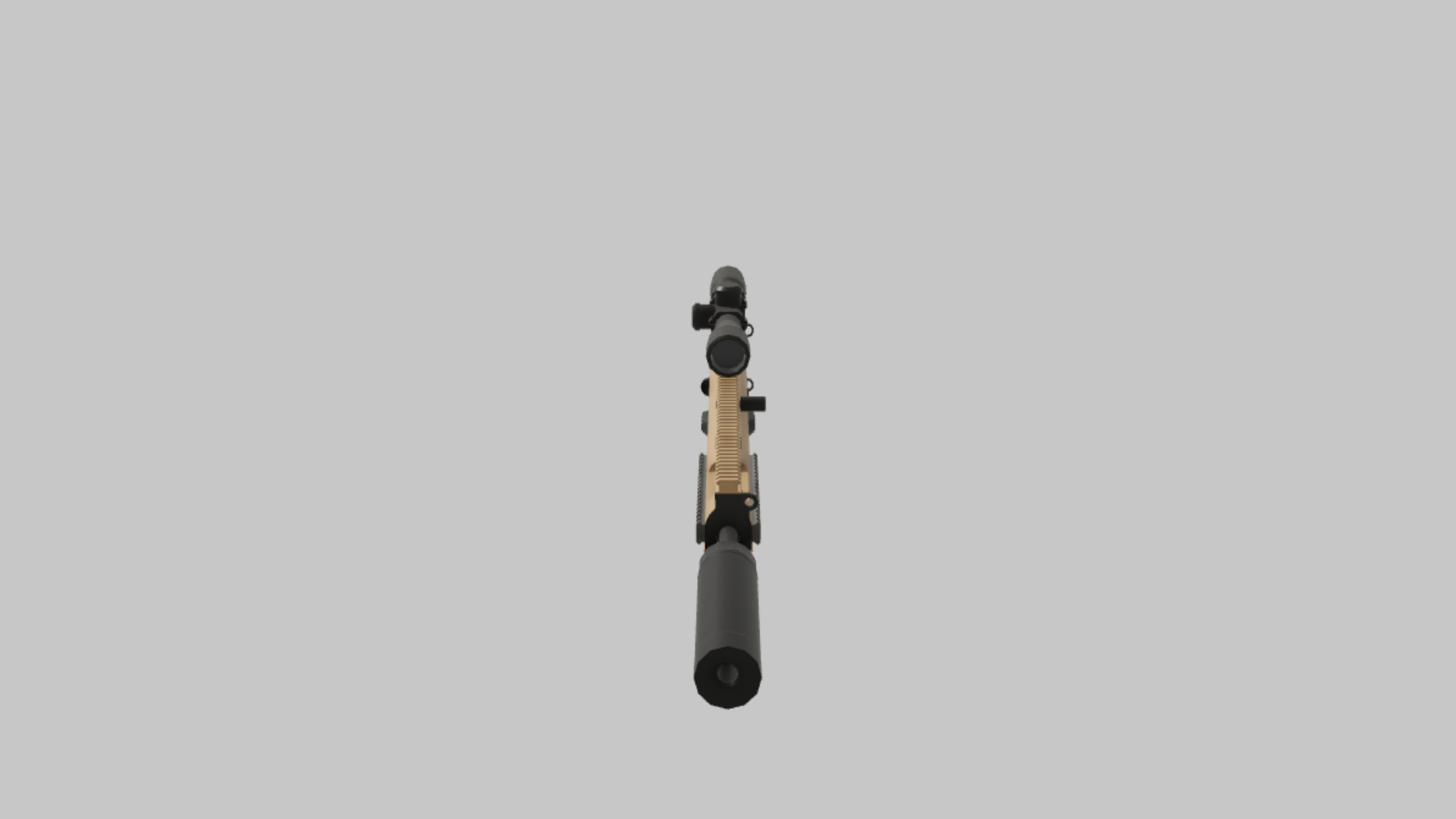SCAR SSR Marksman RBXM asset right view