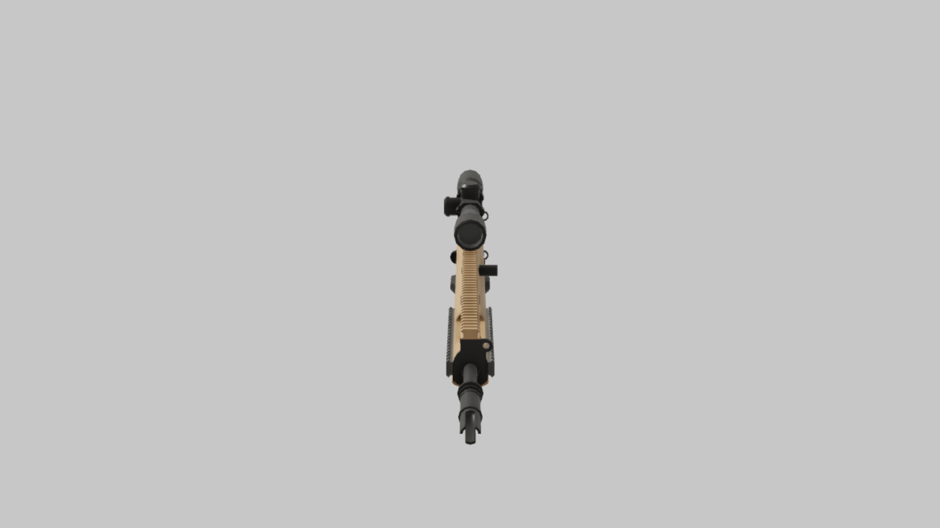 SCAR SSR RBXM asset right view