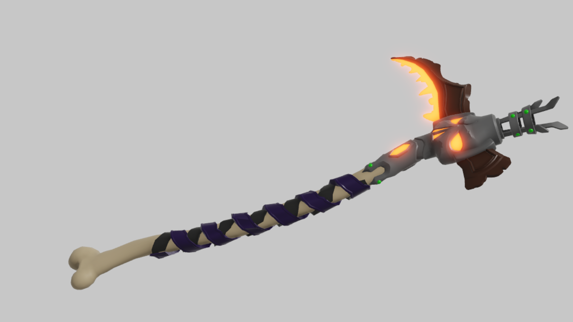 Soul Scythe RBXM asset left view