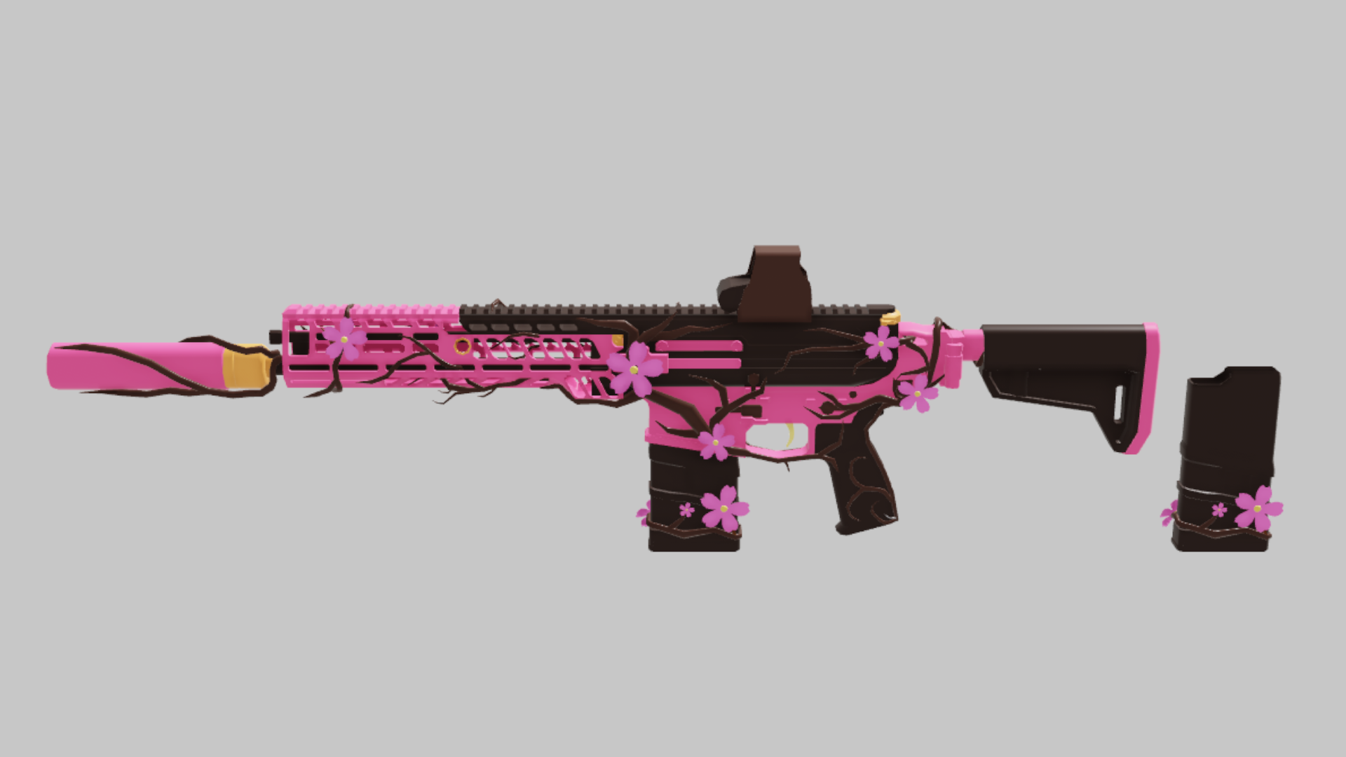 XM7 Cherry Blossom RBXM asset back view