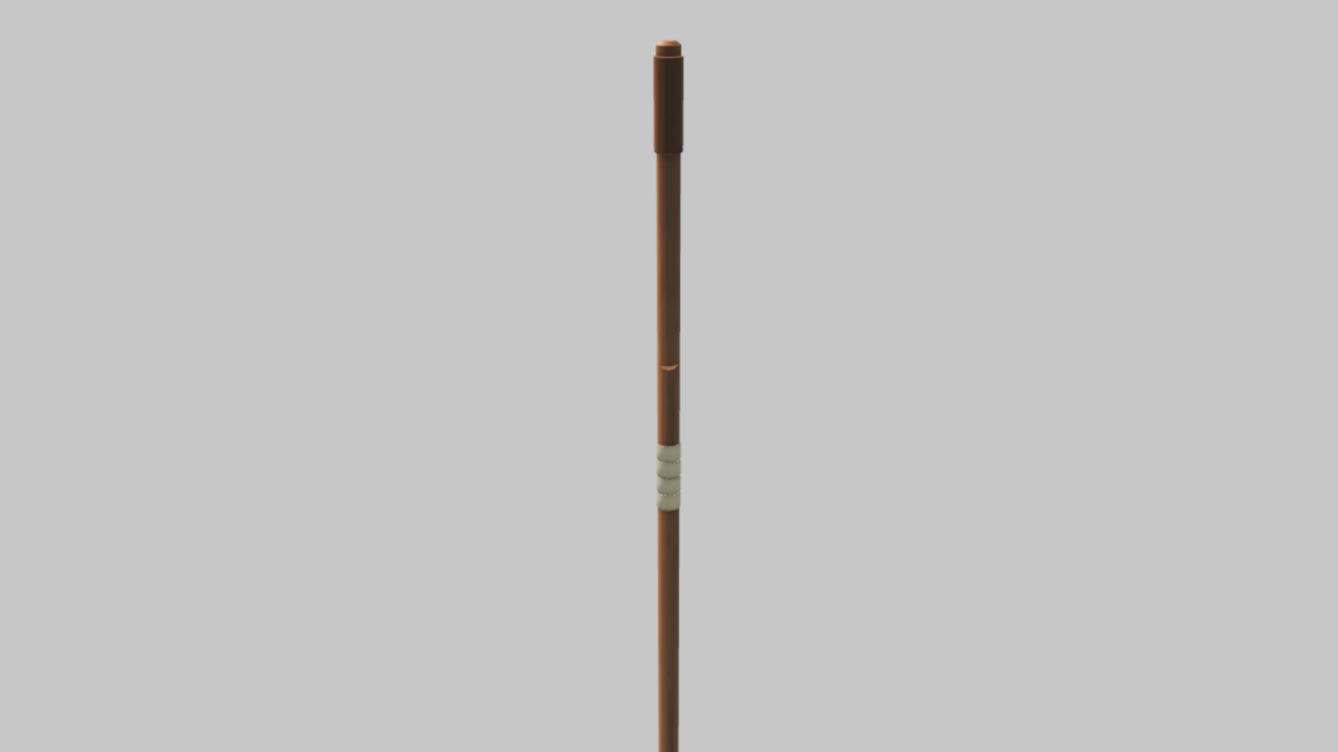 Wood Scythe RBXM asset right view